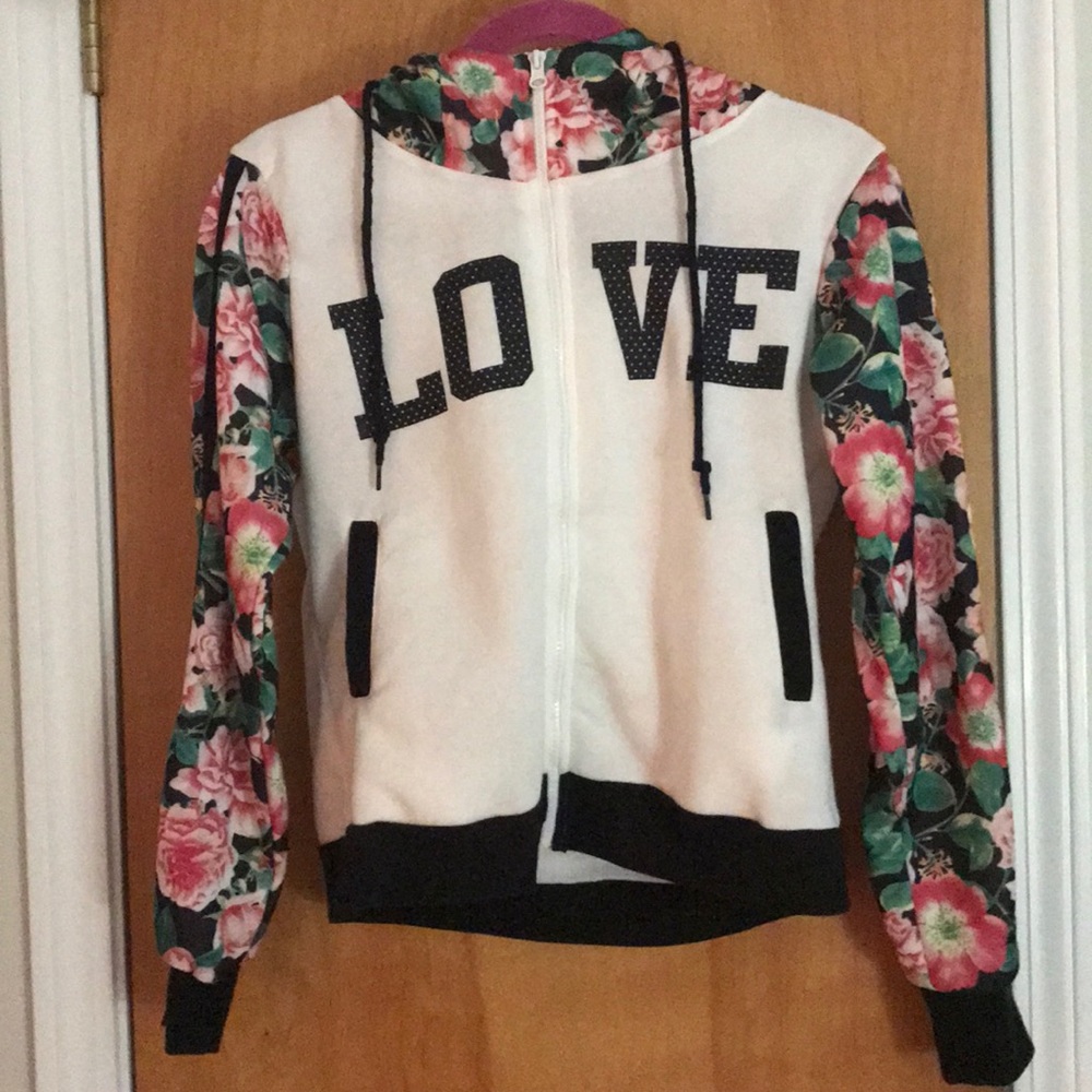 Floral Love hoodie